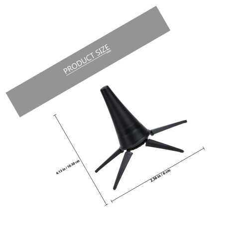 Clarinet Stand 5Leg Foldable Holder with Stable Support for Travel and Quick Setup 1