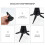 Clarinet and Oboe Stand with FiveLegged Stable Base, Foldable Travel Holder for Practice 5