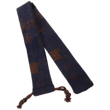 Padded Cotton Linen Flute Case Bag with Soft Interior for Reliable Instrument Protection
