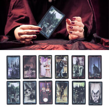 78 Carte dei Tarocchi - Tema Angelo Oscuro retrò - Standard