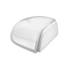 Clear Self Adhesive Door Stop with Impact Absorption, NoDrill Wall Protector for Home