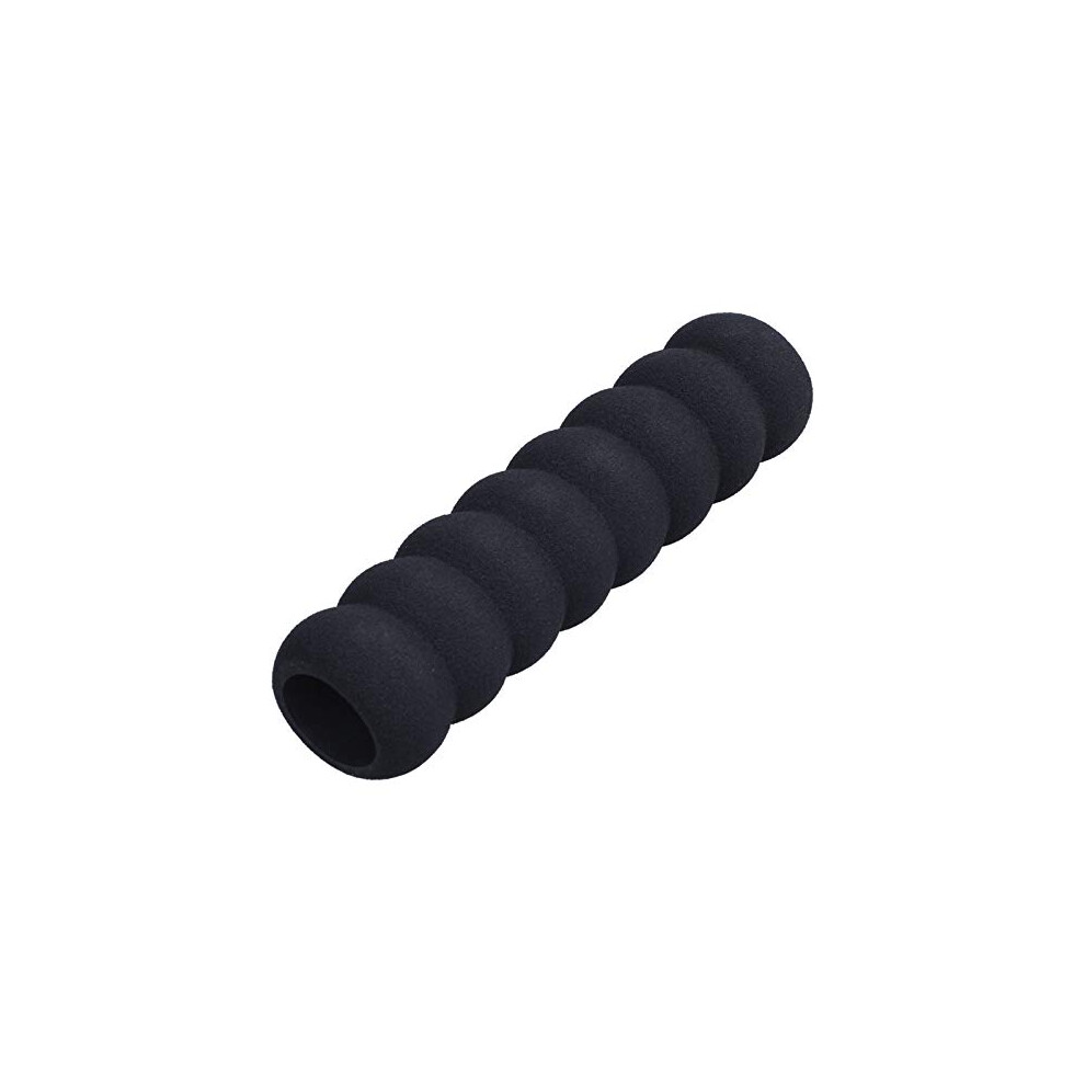 Soft Foam Door Knob Cover With Impact Cushioning And Noise Reduction, Black Handle Protector For Home Safety 9771547289135