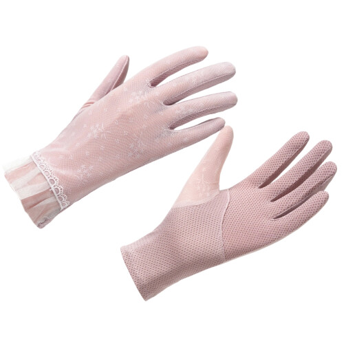 2lots multifunctionele wasbare handschoenen-Vleesroze