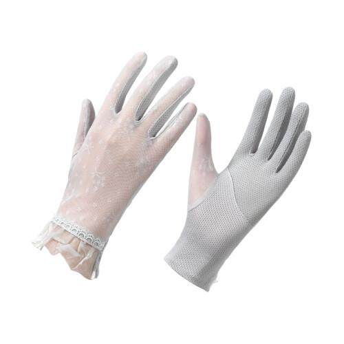 2lots multifunctionele wasbare handschoenen-Grijs