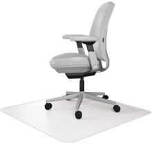 Clear Office Chair Mat 180x80cm NonSlip PVC Floor Protector for Hardwood or Tile Floors Durable TrimtoFit Design