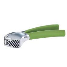 Stainless Steel Garlic Press Handheld Garlic Smasher Squeezer Crusher Mincer Manual Press Grinding Tool for Kitchen
