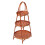 1Pcs Fruit Food Vegetable Bamboo Woven Basket Handwoven 3 Layers Standing Tray Multi-Function Storage Basket for Kitchen 1