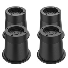 4-Pack Heavy Duty Furniture Lifters Round Rubber Sofa Lifters for Sofas, Tables, Beds and Chairs Bottom Lifters
