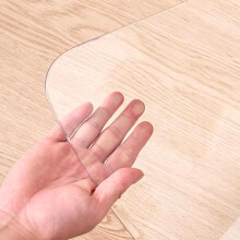 Clear Floor Protector Mat 2mm Thick PVC Carpet Protector, Non‑Slip Waterproof Floor Cover for Home and Office 80x250cm