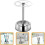 Stainless Steel Toothbrush Holder Multi-Function Tableware Storage Stand Home Makeup Brush Rack Bathroom Accessories 5