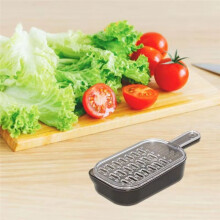 Multipurpose Kitchen Grater for Vegetables - Non-Slip Base, Dual Grinding Sides, Dishwasher Safe,Stainless Steel