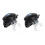 2X Scuba Diving 2Nd Stage Regulator Professionale Subacquea Subacquea Octopus Diving Regulator Equipment Accessorio-Nero 1