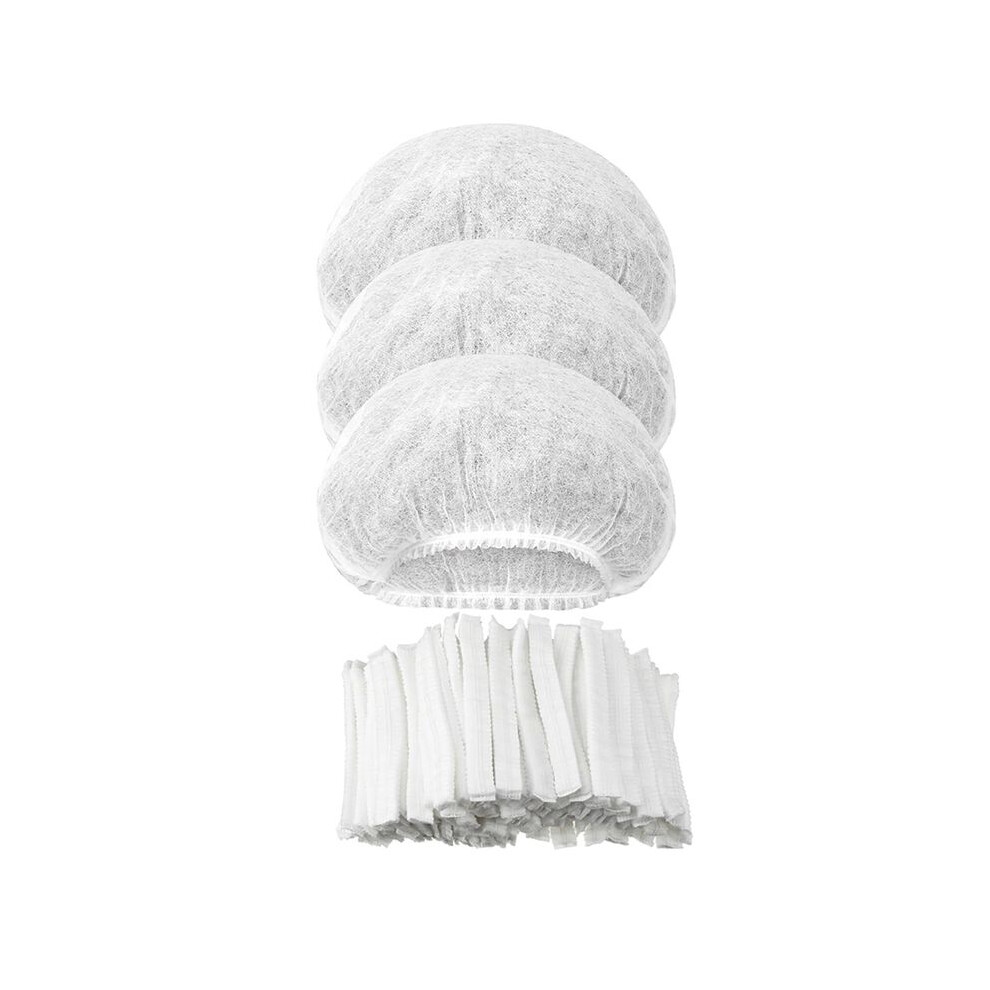 500 Pcs Disposable Bouffant Caps Bulk 21 Inches Disposable Caps For Hair Elastic Dust Cap Hairnets For Food Service B Tauoh