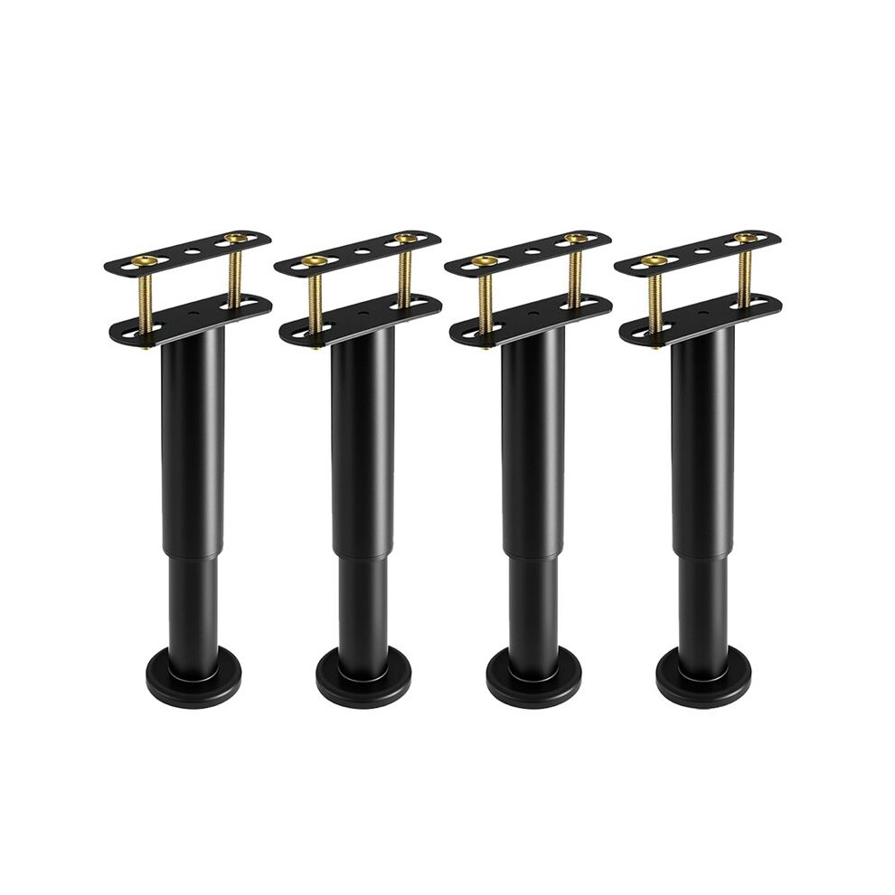 4Pcs Adjustable Height Bed Support Legs 7.08-12.6 Inch, Under Bed Center Support Leg, For Bed Frame/Bed Center Slat 6031364953538