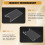 Clear Couch & Bed Stopper - Universal Wall Spacer (2‑Pack), Protects Walls, Prevents Fire Risks From Heaters A 5