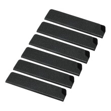 ABS Knife Cover Sleeves for 5In Santoku Knife, 6Pack Knife Guard Blade Protector Universal Knife Sheath for Home Kitchen