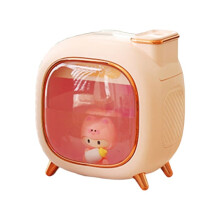 Cartoon Air Humidifier 500ML Large Capacity Aroma Essential Oil Diffuser Cute Dolls Double Spray Colourful Lights