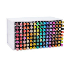 Art Storage Rack for 72 Markers Watercolour Brushes Pens Color Pencils Organizer Holder for Desk