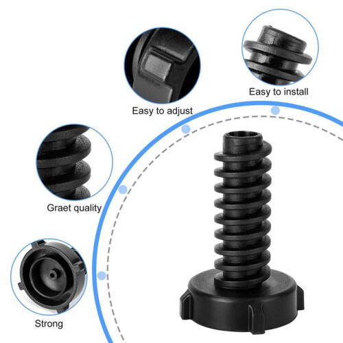 4 Pack DC61-01722B Leveling Leg for  Washer Adjustable Leg Feet,Replace AP5578287, PS4206427 1