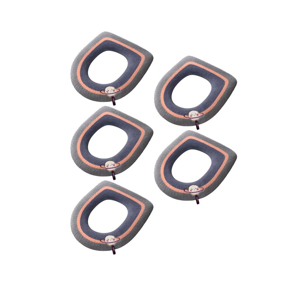 Thickened Toilet Mat Household Gasket Winter Toilet Cover Washable Toilet Cushion Toilet Cover 4712586069888