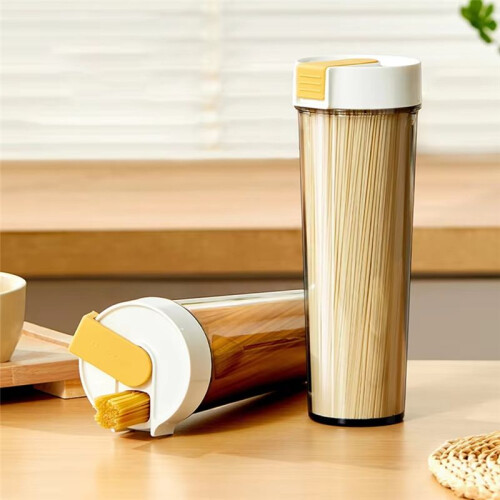 Spaghetti Storage Container - Sealed Pasta Box, Moisture-Proof Silicone Lid,Food Grade ABS, Refrigerator Organizer B 2