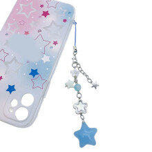 Stilou ciocuri cu mărgele pandantiv telefon farmec frânghie drăguț telefon lanț curea geantă decor breloc accesorii Lanyard