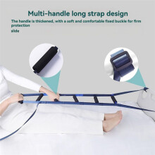 Bed Ladder Assist for Seniors, Pull Assist with Non-Slip Handles & Adjustable Height, Heavy Duty Elderly Mobility Aid