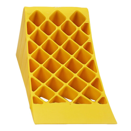 Strengtheners Triangle Ramp Mat Trailer Security Wheel Chock
