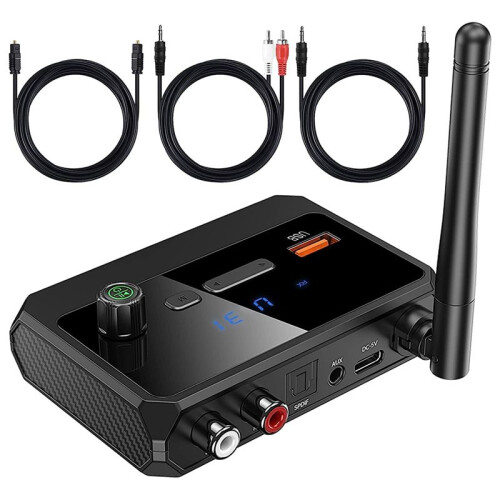 Adapter for Stereo Receiver -  5.3 Receiver, Wireless Audio Adapter for Home Stereo System
