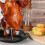 Chicken Roasting Rack with Non-Stick Baking Sheet,Sturdy Poultry Turkey Rack,Duck Rack 3