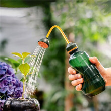 Vattenkanna för Plantor, Liten Vattenkanna för Krukväxt Trädgårdsblomma 0,45L Grön