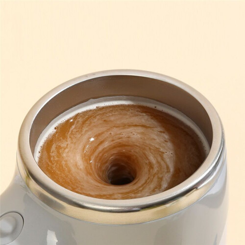 Automatic Stirring Coffee Cup, Reusable Coffee Cup, Rechargeable Self Stirring Coffee Cup, High Speed Stirring Cup B 2