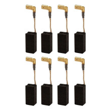 8 Stück N097696 Kohlebürsten für DWE4120 DWE4011 DWE4120N DWE4887 für Schleifmotor-Ersatzteile Graphitmaterial