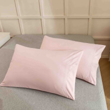 Silk Pillow Cases, Cooling & Breathable, Temp-Regulating, Velvet-Soft, Hair-Friendly, Fade-Resistant Pink (17.7x17.7in)
