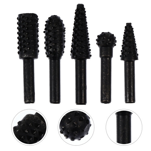 Grinding Tool for Drill Steel Rotary File 5 pcs