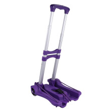 Foldable Utility Wagon Cart Purple 41x29x10cm