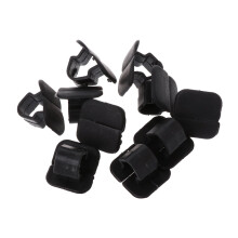 10 Pcs Insulation Retainer Bonnet Holder Pad Clip 1H5863849A01C Black