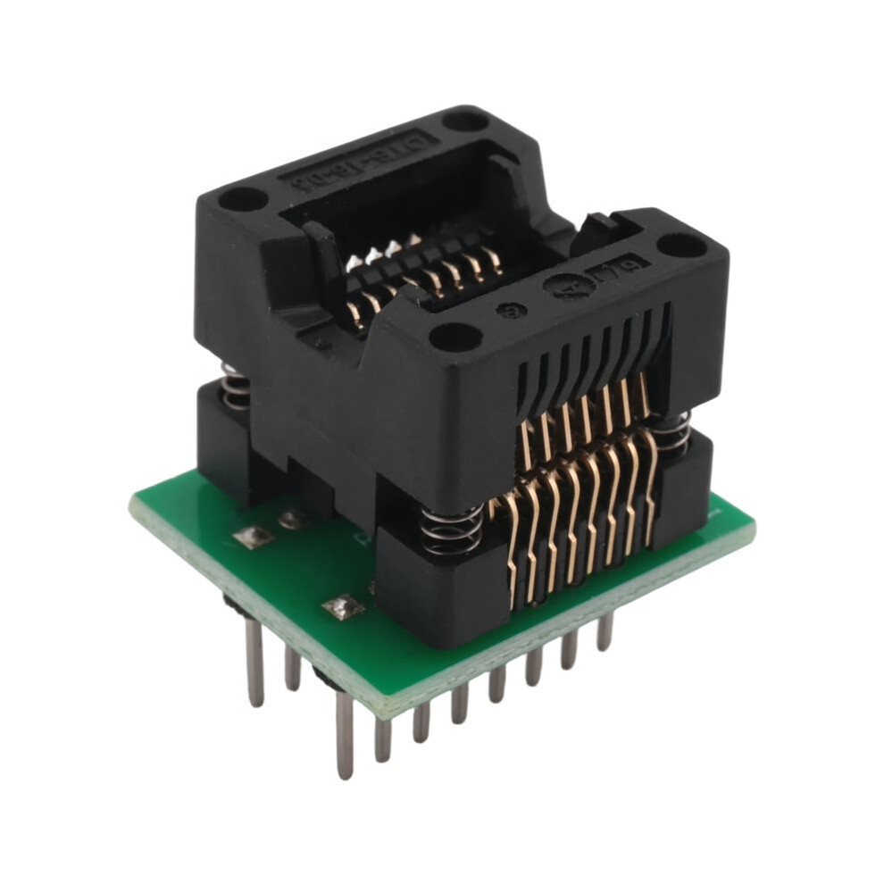 Sop16 To Dip16 Ic Programmer Adapter Socket 150Mil Chip Programmer Sop16-1.27 Adapter Socket To Dip16 Ots16-1.27-03 6033295280097
