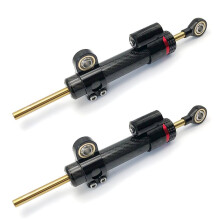 2X for Thunder CNC Stabilizer Fiber Carbon Dampers Accessories Adjustable Electric Scooter Steering Damper