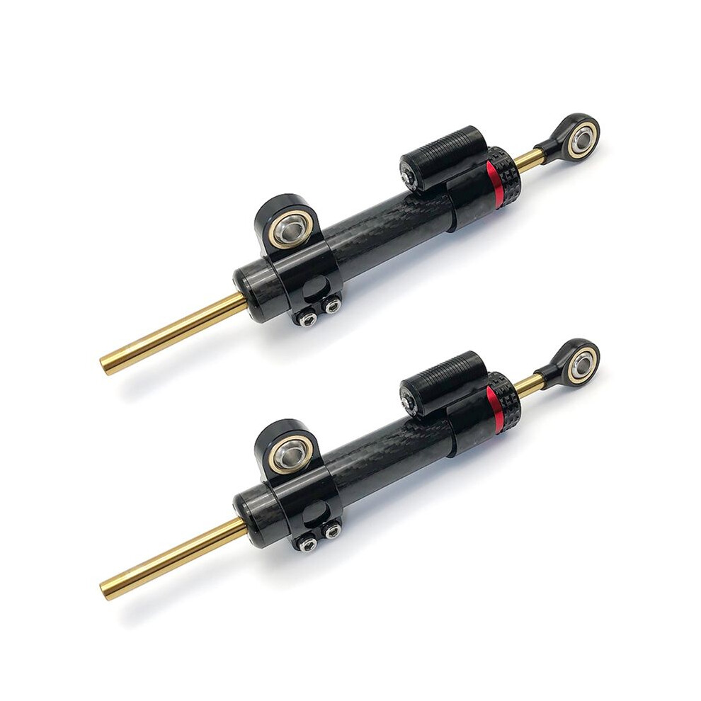 2X For Thunder Cnc Stabilizer Fiber Carbon Dampers Accessories Adjustable Electric Scooter Steering Damper 4713089137494