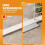 Threshold Ramps for Doorways Self Adhesive Threshold Ramp for Doorways, Wheelchairs, Strollers, Deceleration Ramp Grey 1