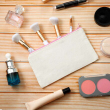 90PZ Borse per Trucco Nel Tela Borse con Cerniera Sacchetti per Matite Borse Artigianali DIY per Viaggi Scuola Artigianale DIY Cerniere Multicolori