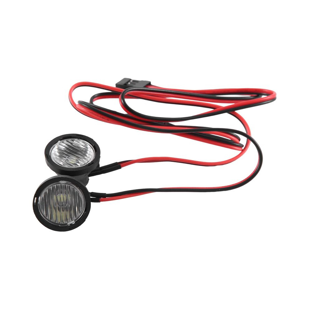 4Pcs Led Lights Bright Headlights Spotlight For 1/10 Rc Crawler Car Trx4 Trx6 Axial Scx10 90046 Wraith Rr10 Vs4-10 6031167560216