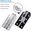 Ergonomic Under Desk Keyboard Tray with Mouse Platform, Sliding Drawer for Office Desk, White 3
