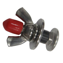 4Pcs 316 Stainless Steel Diving Screws Butterfly Backplate Wing Nuts for Underwater Scuba Diving BCD Accessories