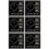 6X Tuya T3E Panel  Touch Screen Panel EU  Control Panel  Zigbee  Home Wall Push Light ,Black 1