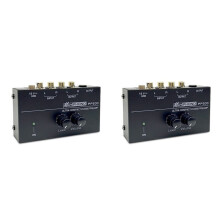 2X PP500 Record Player Preamplifier Vinyl Turntable Amplifier Preamplifier Turntable Volume Control Amplifier US PLUG