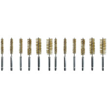 12X Brosse Métallique Ronde Diamètre Brosses Tubulaires en Acier Inoxydable de Différentes Tailles avec Brosses Métalliques Rondes pour Marteaux