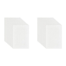 40 Szt. 11,6 X 8,2 Cala Prostokątny Papier z Włókna Ceramicznego Biały Papier do Pieca Mikrofalowego do Majsterkowania Fusing Szklana Biżuteria