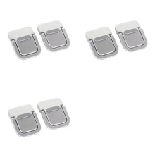 6 Stuks Draagbare Laptopstandaard Opvouwbare Beugel Onzichtbare Laptopstandaard Voetpad voor Laptop Notebookhouder Poten Zilver
